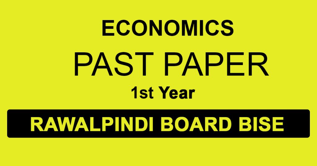 economics past paper
