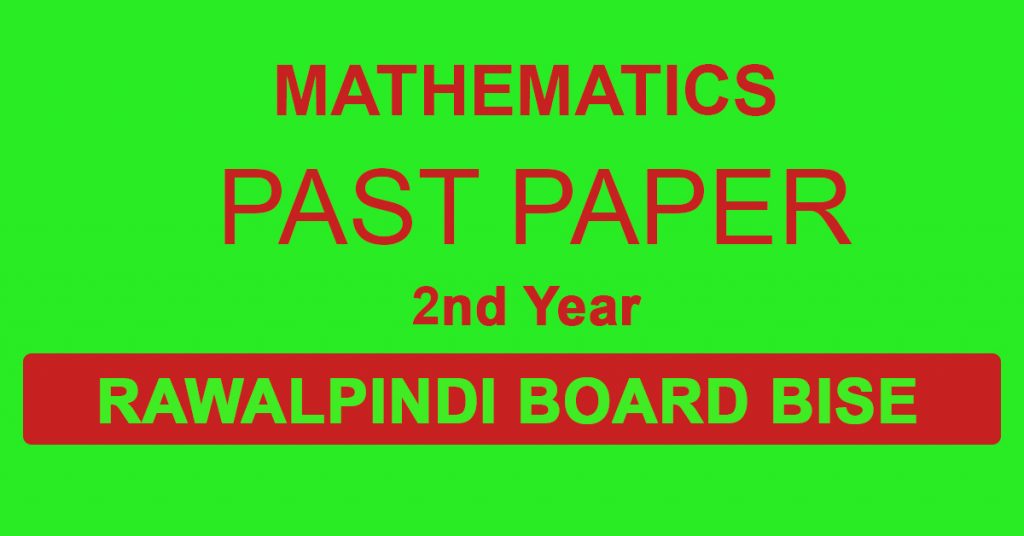 mathematics past paper